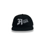 "Hustle Harder" Black Snapback - Mystérieux Brand