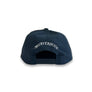 "Hustle Harder" Navy snapback - Mystérieux Brand