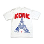 "Iconic" white tee