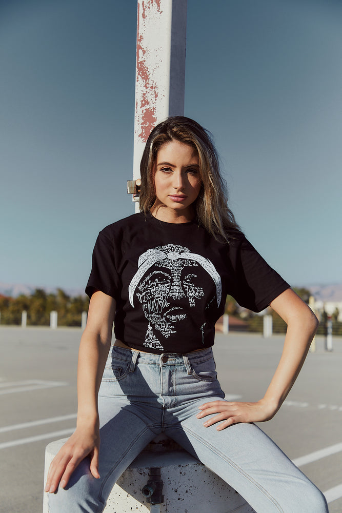 
            
                Load image into Gallery viewer, &amp;quot;California Love&amp;quot; Black Tee - Mystérieux Brand
            
        