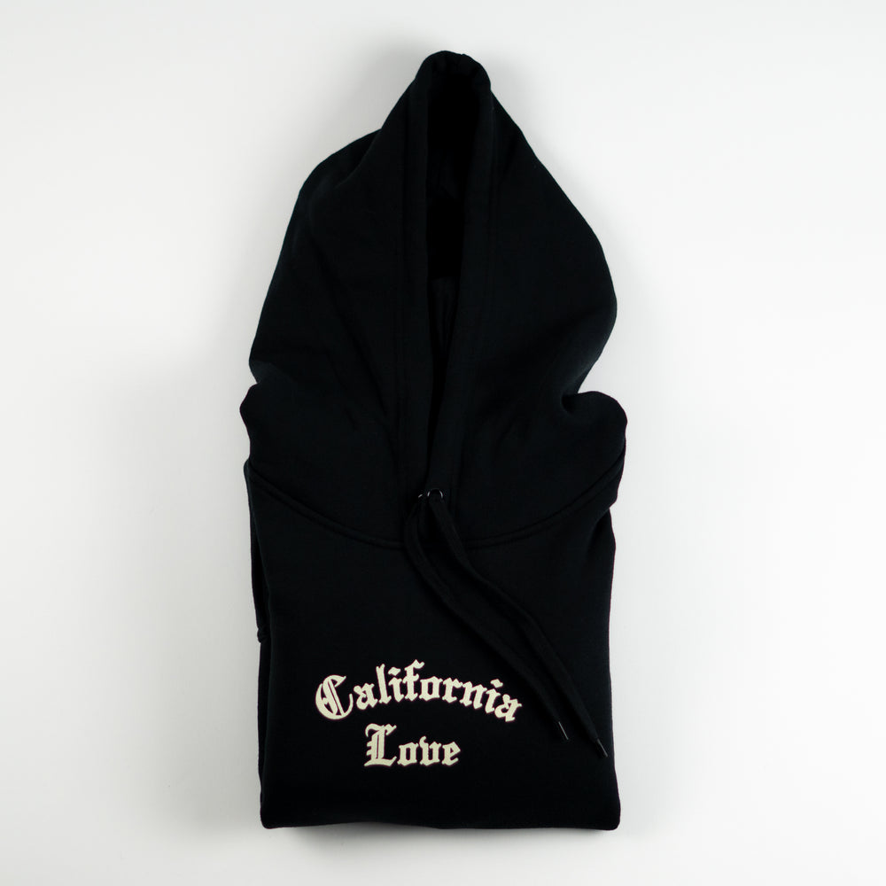 "California Love" Black Hoodie - Mystérieux Brand