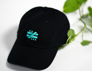 "OG Logo" Black Dad Hat - Mystérieux Brand