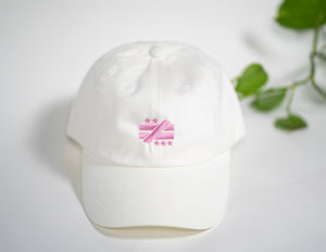 "OG Logo" White Dad Hat - Mystérieux Brand