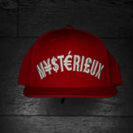 "Currency" Red/White Snapback - Mystérieux Brand